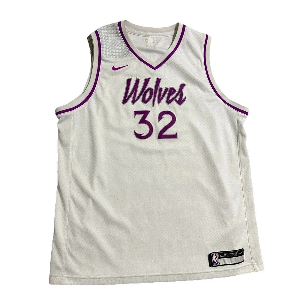 Nike Minnesota Timberwolves Karl Anthony Towns Jersey YOUTH Boys XL City Edition